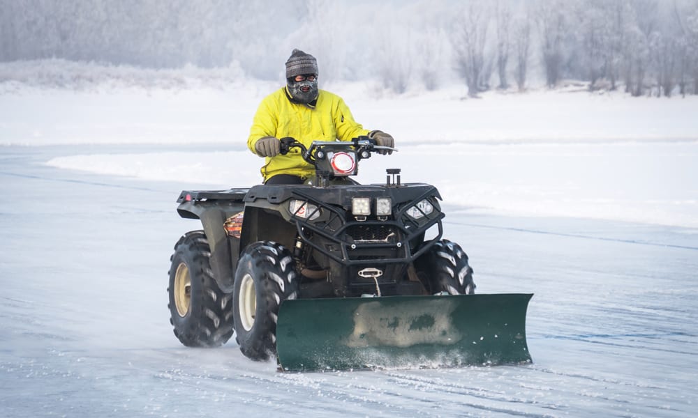 ATV Snow Plows