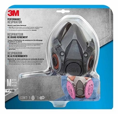 3M 6297PA1-A Mold and Lead Paint Removal Respirator