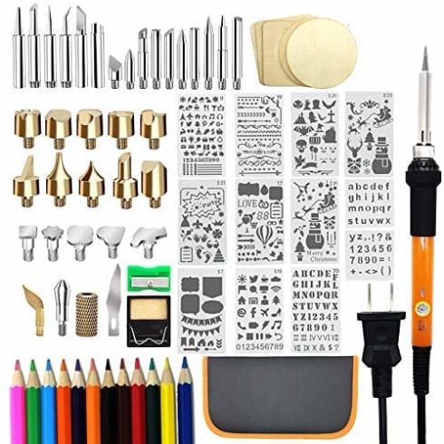 PETUOL 82 PCS Wood Burning Kit