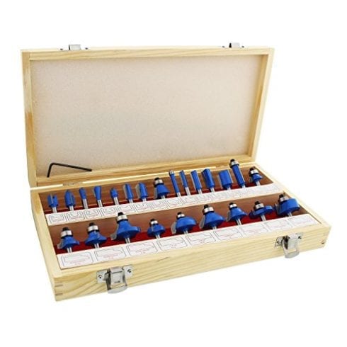 ABN Tungsten Carbide Router Bit Set