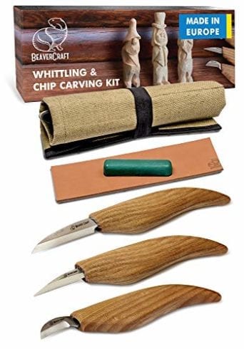 BeaverCraft S15 Whittling Wood Carving Kit