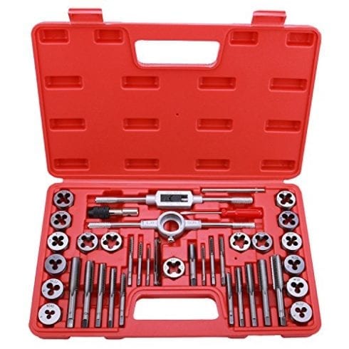 EFFICERE 40 Piece Tap and Die Set