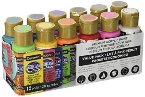 DecoArt DECDASK 354 Acrylic Paint Value Pack