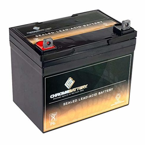 CHROMEBATTERY 12V 35AH Deep Cycle SLA Replacement Battery