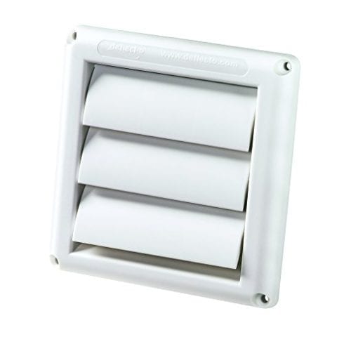 Deflecto Supurr-Vent Louvered Outdoor Dryer Vent