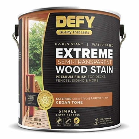 DEFY Extreme Semi-Transparent Exterior Wood Stain