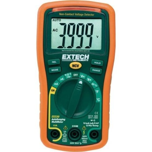 Extech EX330 Autoranging Mini Multimeter