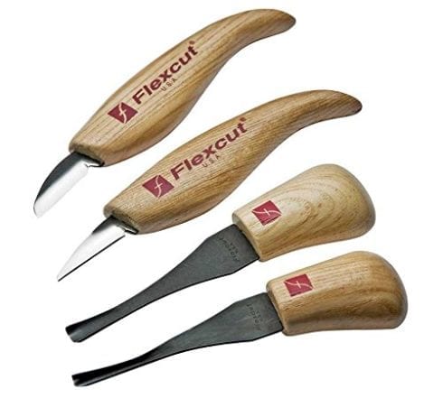 Flexcut Beginner Palm & Knife Set