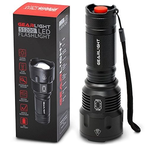 GearLight High-Powered LED Flashlight