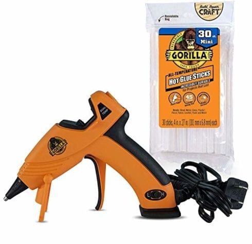 Gorilla Dual Temp Mini Hot Glue Gun