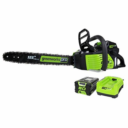 Greenworks Pro 80V 18-Inch Brushless Cordless Chainsaw