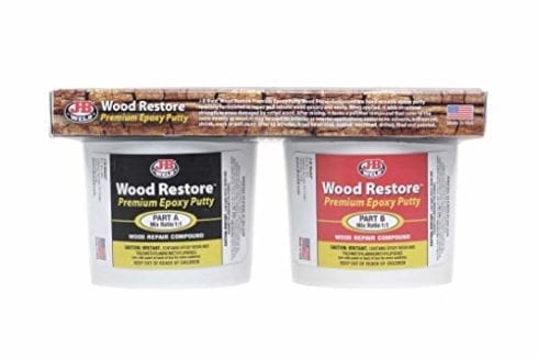 J-B Weld 40007 Wood Restore Epoxy Putty Kit