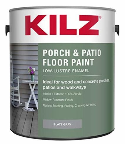 KILZ Interior/Exterior Enamel Porch & Patio Latex Floor Paint