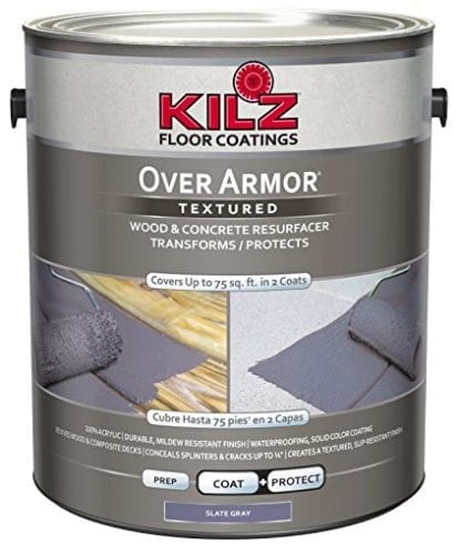 KILZ Over Armor Textured Wood/Concrete Coating