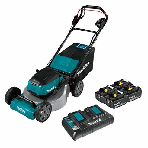 Makita XML06PT1 36V (18V X2) LXT Brushless 18″ Self-Propelled Commercial Lawn Mower