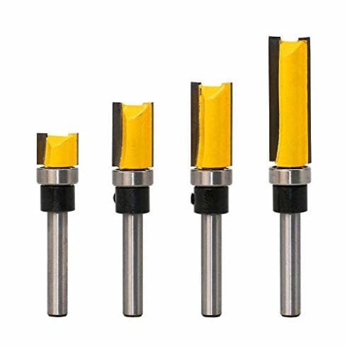 Meihejia Flush Trim Router Bit Set