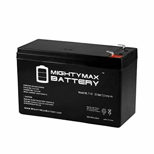 Mighty Max Battery ML7-12 – 12 VOLT 7.2 AH SLA BATTERY