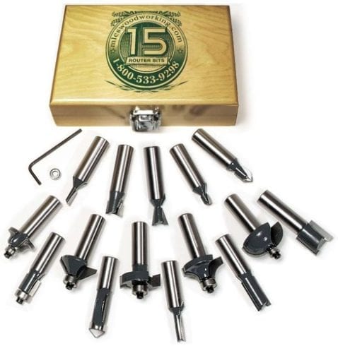 MLCS 8377 Router Bit Set