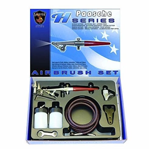 Paasche H-SET Single Action Airbrush Set