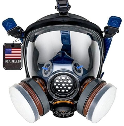 Parcil Distribution PD-100 Full Face Organic Vapor Respirator