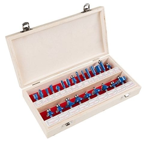 Stalwart 24 Piece Router Bit Set