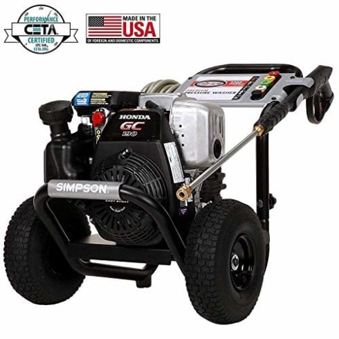 SIMPSON Cleaning MSH3125 MegaShot Gas Pressure Washer