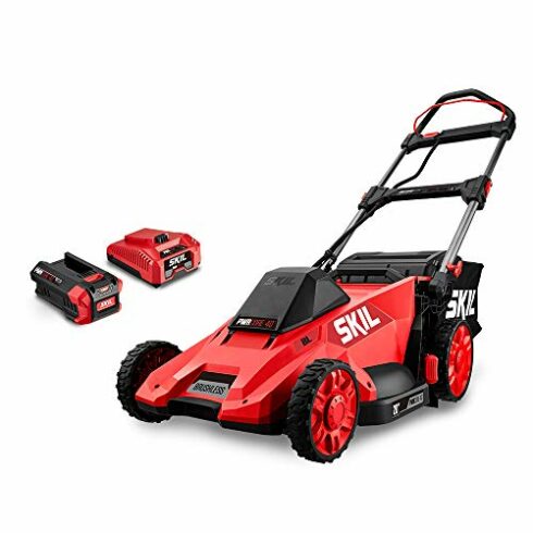 SKIL PM4910-10 20-in Push Cordless Lawn Mower