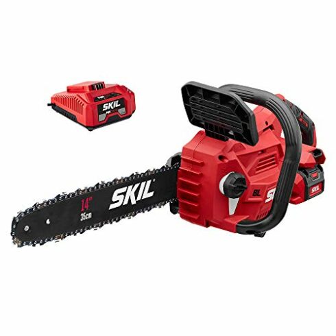 SKIL PWR CORE 40 Brushless 40V 14” Lightweight Chainsaw Kit