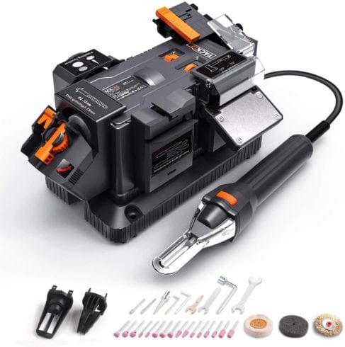 TACKLIFE Multifunctional Bench Grinder for Drill Bits