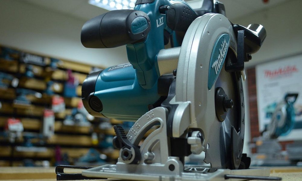 Circular Saw in a workshop