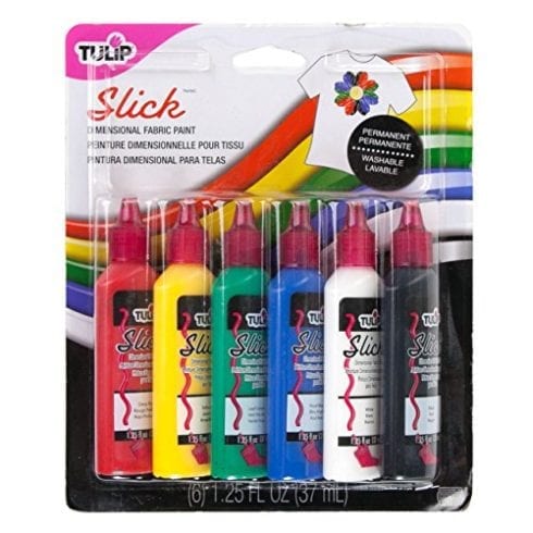 Tulip Washable Slick 3D Fabric Paint Set