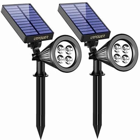 URPOWER Landscape Light Security Solar Lights