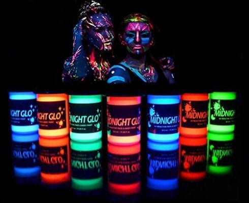 Midnight Glo UV Neon Face & Body Paint