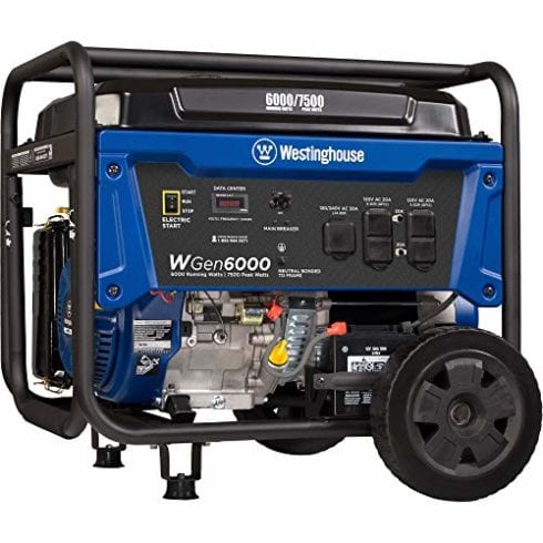 Westinghouse WGEN6000 Portable Gas Generator