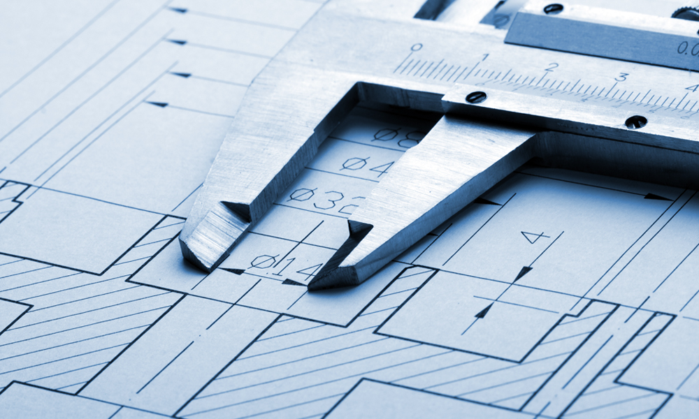 Caliper on building plans