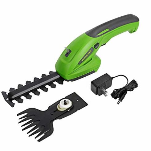 WORKPRO Cordless Grass Shear + Shrubbery Trimmer