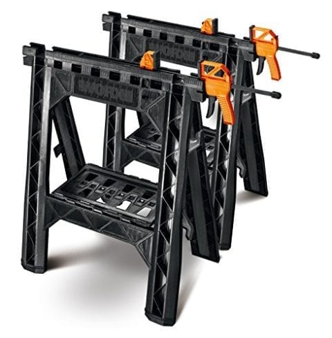 WORX Clamping Sawhorse Pair