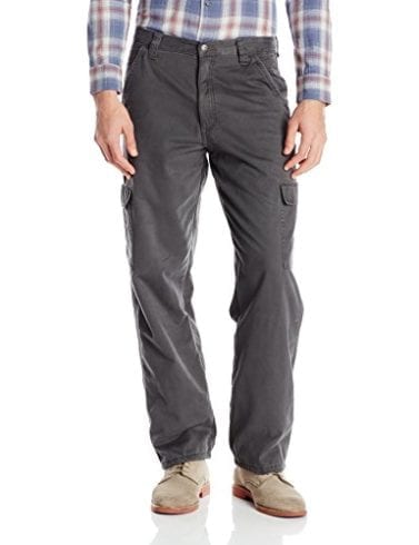 Wrangler Authentics Mens Fleece-Lined Cargo Pant