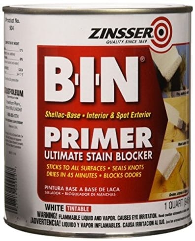 Zinsser 00904 B-I-N Pigmented Shellac Primer